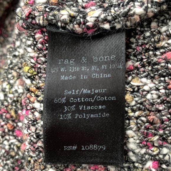 rag & bone Size S. Brown, Beige, pink confetti. Sweater - Picture 4 of 5